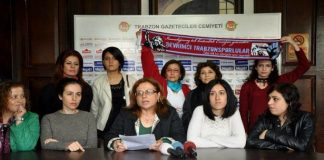 30 Ekim 2015: Trabzon Demokratik Kadın Platformu açıklama yaparak ‘Kadın gibi yaşamak direnmektir’ dedi