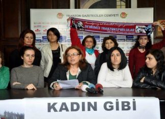 30 Ekim 2015: Trabzon Demokratik Kadın Platformu açıklama yaparak ‘Kadın gibi yaşamak direnmektir’ dedi