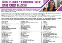 111 kadın ve lgbti+ örgütünün çağrısı: “Gültan Kışanak’ın yeri kadınların yanıdır; derhal serbest bırakılsın!”