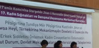 25 Ekim 2014: 17. Kadın Sığınakları ve Danışma/Dayanışma Merkezleri Kurultayı Diyarbakır’da yapıldı.