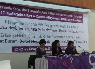 25 Ekim 2014: 17. Kadın Sığınakları ve Danışma/Dayanışma Merkezleri Kurultayı Diyarbakır’da yapıldı.