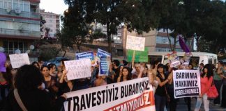 15 Ekim 2012: ‘Transız, buradayız, alışın, gitmiyoruz!’ eylemi