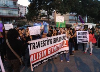15 Ekim 2012: ‘Transız, buradayız, alışın, gitmiyoruz!’ eylemi