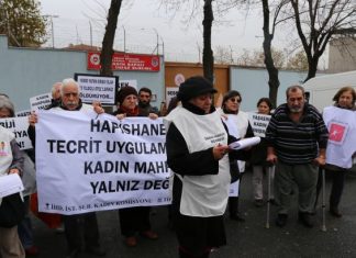 11 Aralık 2015: İnsan hakları savunucuları, hasta kadın mahkumlar için açıklama yaptı