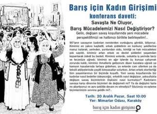 20 Aralık 2015: BİKG savaş koşullarını ve barış mücadelesini konuştu