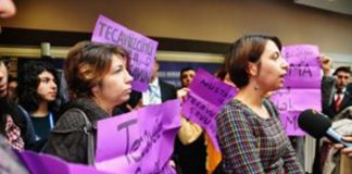 12 Ocak 2012: Ankara Kadın Platformu’ndan tecavüz çetesinin avukatına protesto