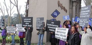 14 Ocak 2011: SFK’li kadınlardan TÜSİAD’a protesto