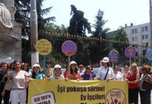 18 Ocak 2011: Gündelikçi / ev işçisi kadınlara sosyal güvenlik talebi