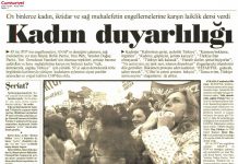 15 Şubat 1997: ‘Şeriata karşı kadın yürüyüşü’ yapıldı