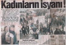 18 Şubat 1990: ‘Bütün kadınlar 438’e karşı’