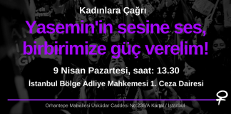 16 Aralık 2014: Yasemin Çakal davası başladı