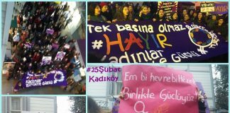 Tek başına olmaz #hayır, 8 Mart’a doğru kadınlar birlikte güçlü