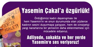 #YasemineÖzgürlük Yasemin'e Özgürlük