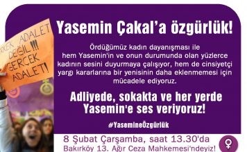 #YasemineÖzgürlük Yasemin'e Özgürlük
