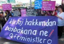 27 Mayıs 2012: Başbakan’ın kürtaj açıklamalarına feministlerden sokakta ilk yanıt