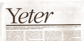 19 Haziran 1990: Ankara’da ‘Bekâret Kontrolüne Hayır’ kampanyasının ilk toplantısı yapıldı