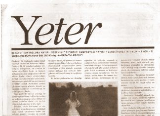 19 Haziran 1990: Ankara’da ‘Bekâret Kontrolüne Hayır’ kampanyasının ilk toplantısı yapıldı
