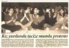 5 Haziran 1998: Maslak Kız Yurdu yolundaki tacizler protesto edildi