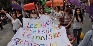 14 Temmuz 2015: İstanbul’da Lezbiyen Biseksüel Feministler’in ilk yürüyüşü