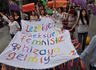 14 Temmuz 2015: İstanbul’da Lezbiyen Biseksüel Feministler’in ilk yürüyüşü