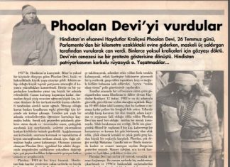 26 Temmuz 2001: Haydutlar Kraliçesi Phoolan Devi’yi vurdular
