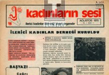 1 Ağustos 1975: Kadınların Sesi gazetesinin ilk sayısı çıktı