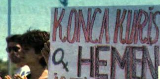 2 Ağustos 1998: Hizbullah’ın kaçırdığı Konca Kuriş için feministler eylem yaptı