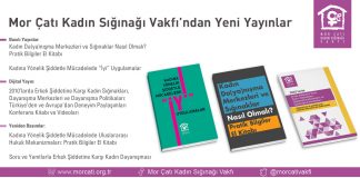 Mor Çatı Kadın Sığınağı Vakfı’ndan Yeni Yayınlar