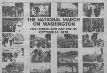 14 Ekim 1979: Washington’da ilk eşcinsel hakları yürüyüşü yapıldı