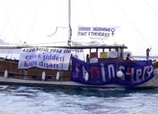 15 Ekim 2005: “4320 sayılı yasa ile erkek şiddeti kapı dışarı!” kampanyası