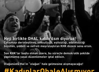 Kadın ve LGBTİ örgütlerinden OHAL’e karşı bildiri: ‘Alışmayacağız’