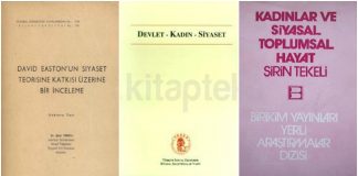 Şirin Tekeli’nin kitapları ve çevirileri