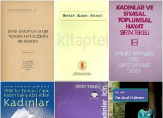 Şirin Tekeli’nin kitapları ve çevirileri