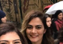 Yasemin Çakal ile Çilem Doğan da Feminist Gece Yürüyüşü’ndeydi