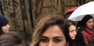 Yasemin Çakal ile Çilem Doğan da Feminist Gece Yürüyüşü’ndeydi