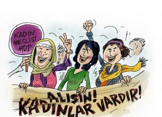Kadın aday oranı en yüksek olan HDP “Kadınlarla Değişir” diyor