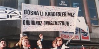 24 Ocak 1993: Bosnalı Kadınlarla Dayanışma Mitingi