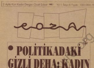 8 Mart 1996: İlk feminist Kürt kadın dergisi Roza çıktı
