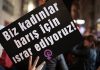 Kadınlar barış istiyor!
