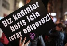 Kadınlar barış istiyor!