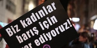 Kadınlar barış istiyor!