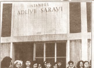 10 Aralık 1987: Cinsiyetçi hâkime dava/Dayağa Karşı Dayanışma Kampanyası