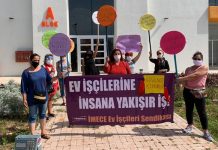 İmece Ev İşçileri Sendikasi COVID-19 Salgın Süreci Raporu yayınlandı