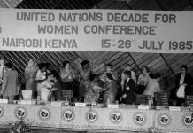 15 Temmuz 1985: BM III. Dünya Kadın Konferansı için 10 bin kadın Nairobi’de