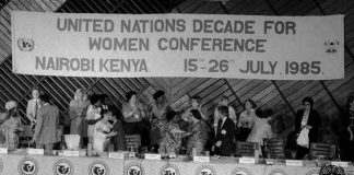 15 Temmuz 1985: BM III. Dünya Kadın Konferansı için 10 bin kadın Nairobi’de