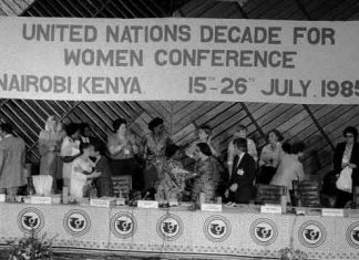 15 Temmuz 1985: BM III. Dünya Kadın Konferansı için 10 bin kadın Nairobi’de