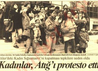 5 Kasım 1994: Şişli Belediyesi kadın sığınağının kapatılması protesto edildi!