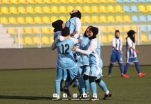 Herat’ın kadın futbol takımı Afganistan Ulusal Lig Finali’ni kazandı
