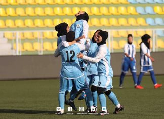 Herat’ın kadın futbol takımı Afganistan Ulusal Lig Finali’ni kazandı