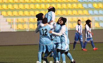 Herat’ın kadın futbol takımı Afganistan Ulusal Lig Finali’ni kazandı